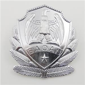 金屬電鍍真金交通執(zhí)法徽